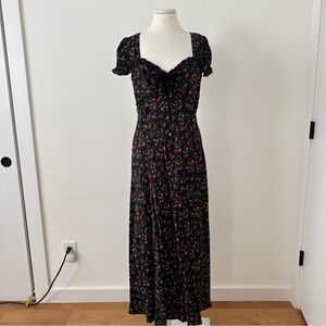Dôen Marybell Dress in Windswept Floral Black M